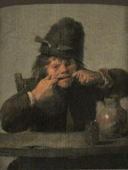Adriaen Brouwer Youth Making a Face oil painting picture